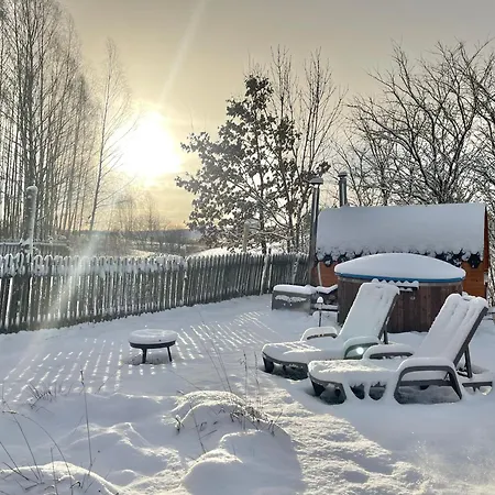 Zurawi Klangor Z Sauna I Jacuzzi * Ramsowo