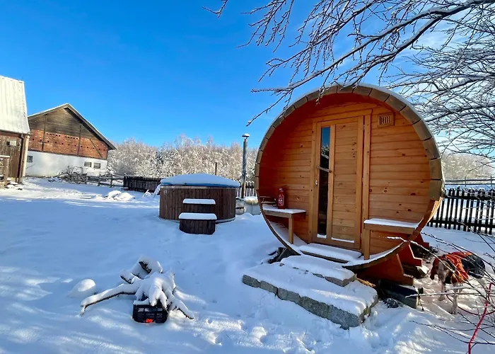 Дом отдыха Zurawi Klangor Dom Z Sauna I Jacuzzi Ramsowo