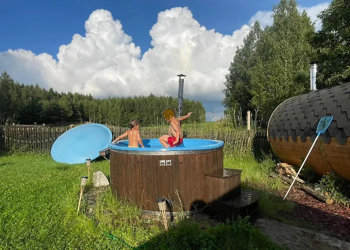 Zurawi Klangor Dom Z Sauna I Jacuzzi Дом отдыха *