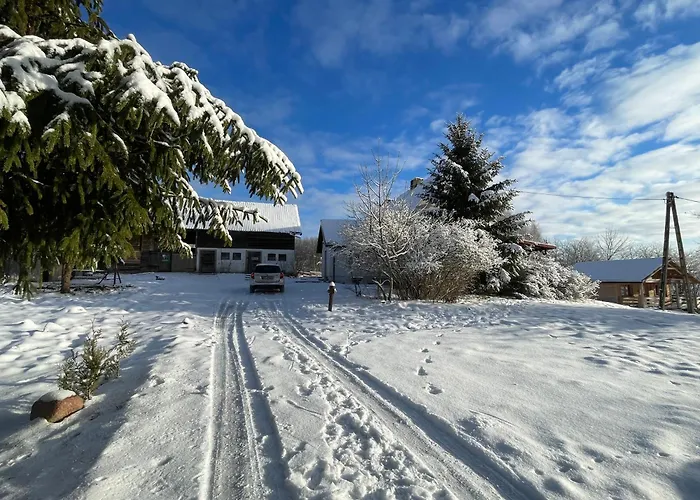 Zurawi Klangor Dom Z Sauna I Jacuzzi Ramsowo