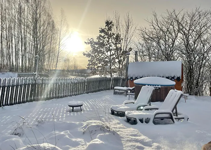 Zurawi Klangor Dom Z Sauna I Jacuzzi * Ramsowo